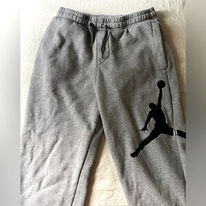 Jordan, Men’s Small, fleece pants - Gray